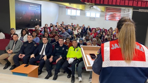 JANDARMADAN KADINLARA ‘KADES ‘BİLGİLENDİRMESİ